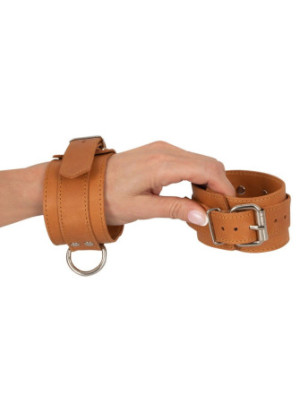 Leather Wrist Cuffs